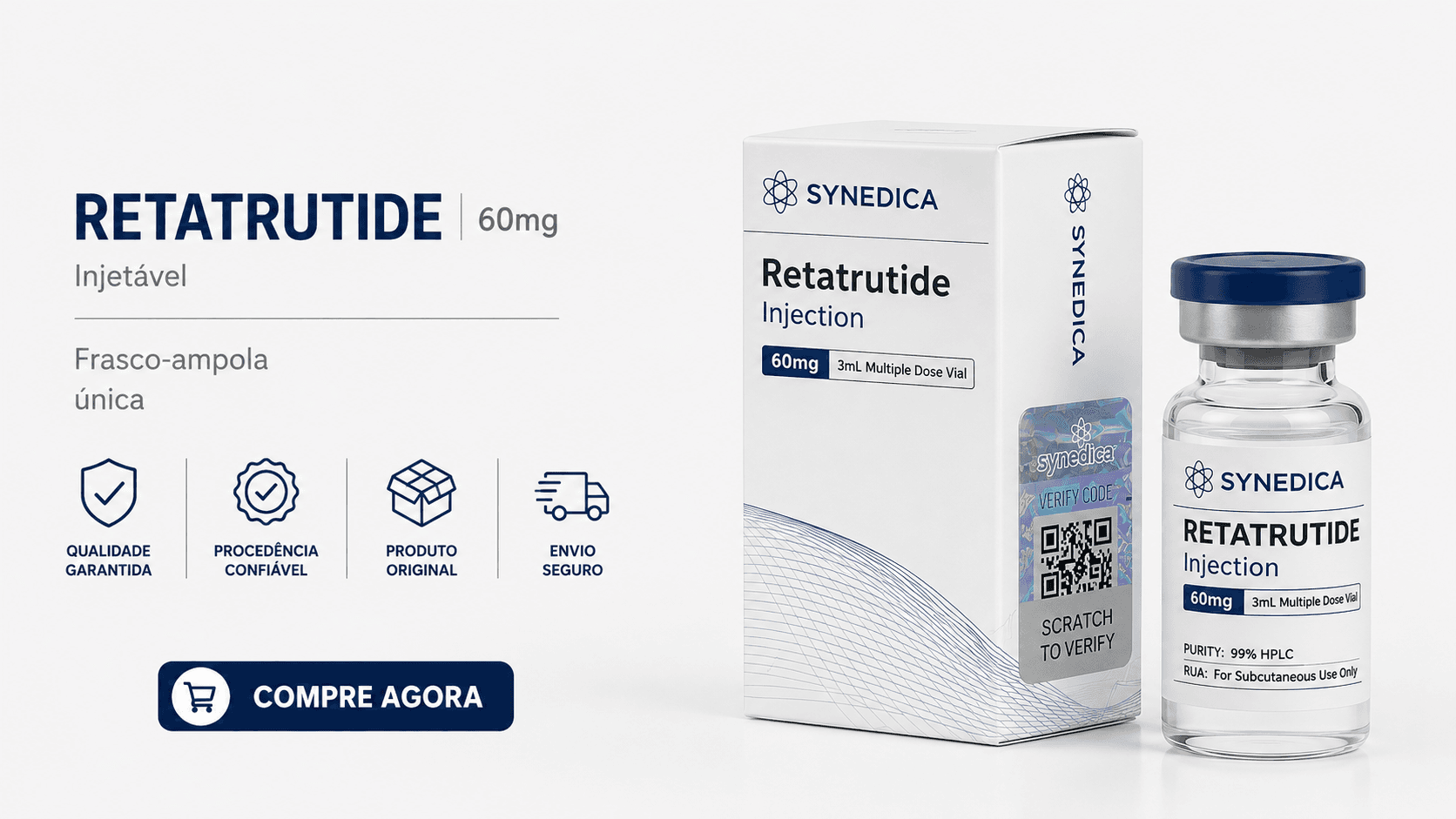 Retatrutida Ampola 60mg